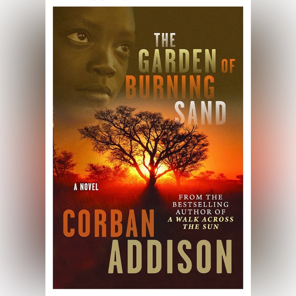 The Garden of Burning Sand by - Brown and Orange Coffee Table Book